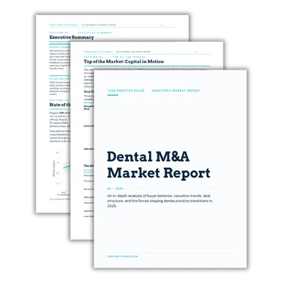 TUSK Q3 2026 Dental M&A Market Report cover